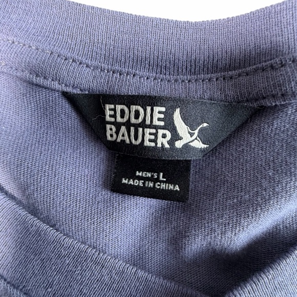 NWT Eddie Bauer Men's Classic Fit Short Sleeve Soft Henley - Picture 2 of 6